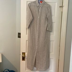 Linen Shirt Dress